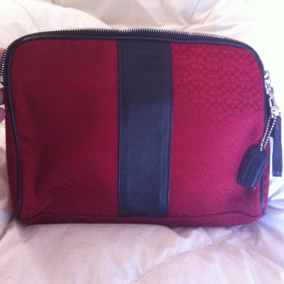 Coach Bag for Makeup or Miscellaneous Items Large