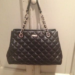 Kate Spade Black Maryanne Gold Coast bag