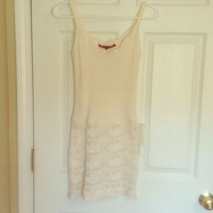 Bikini dress cover up in creamy color/ size M