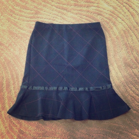 Cute black shirt with pink lines from Express