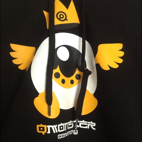 Black QMonster hoodie