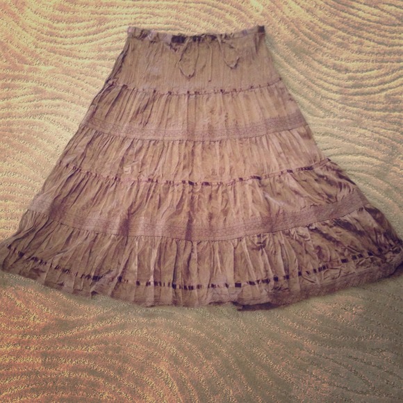 Brown Skirt