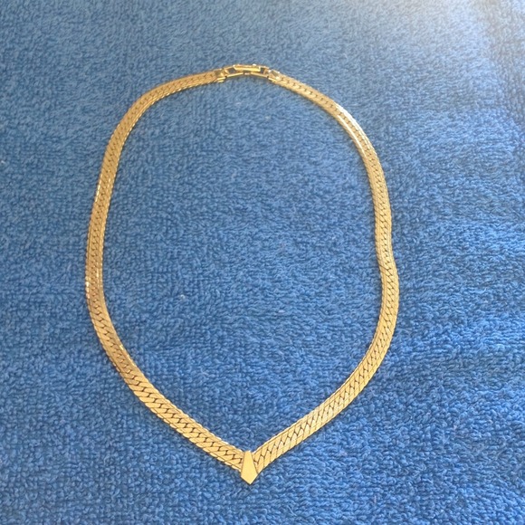 Gold necklace