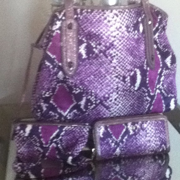 This is a Diane Von furstenberg bag and wallet