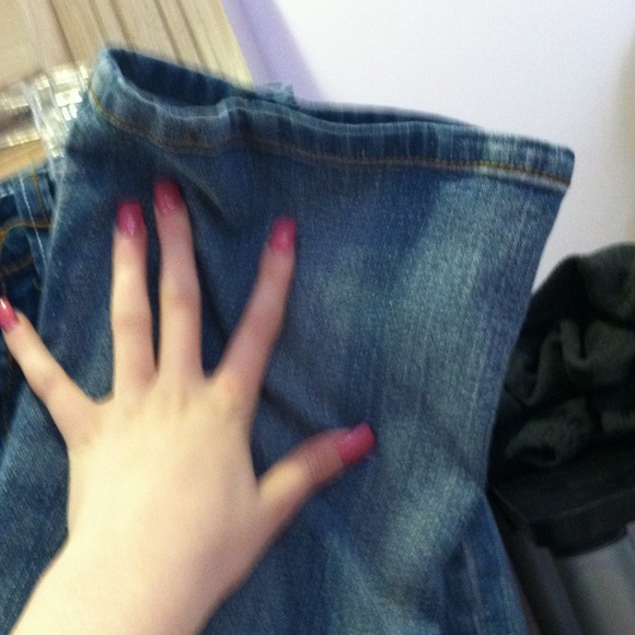 Red Rivet boot cut jeans - Picture 2 of 3