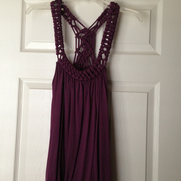 Imaginary voyage purple top