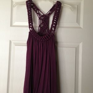 Imaginary voyage purple top