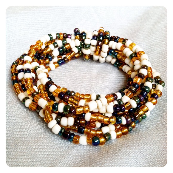 Beaded stretch bracelet - Picture 2 of 2