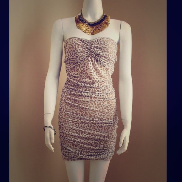 NWT cheetah dress