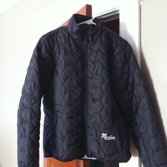 Reserved * Black quilted jacket