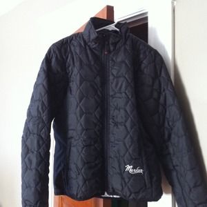 Reserved * Black quilted jacket