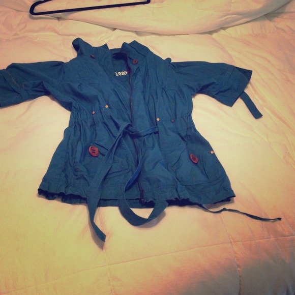 Beautiful xoxo blue jacket size S