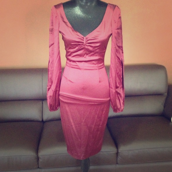 Burgundy Guess Dress