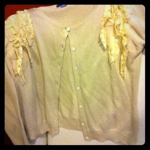 Pretty cardigan from Anthropologie
