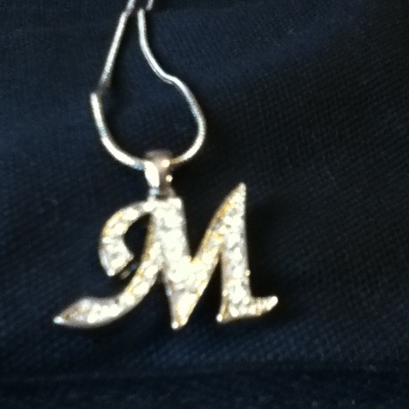 🚫RESERVED🚫 Big M necklace. For @marze