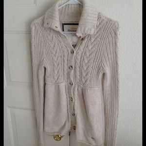 Abercrombie Cream Sweater