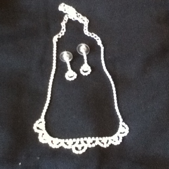 Princess necklace and earring set 👸