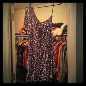 One sleeve dress