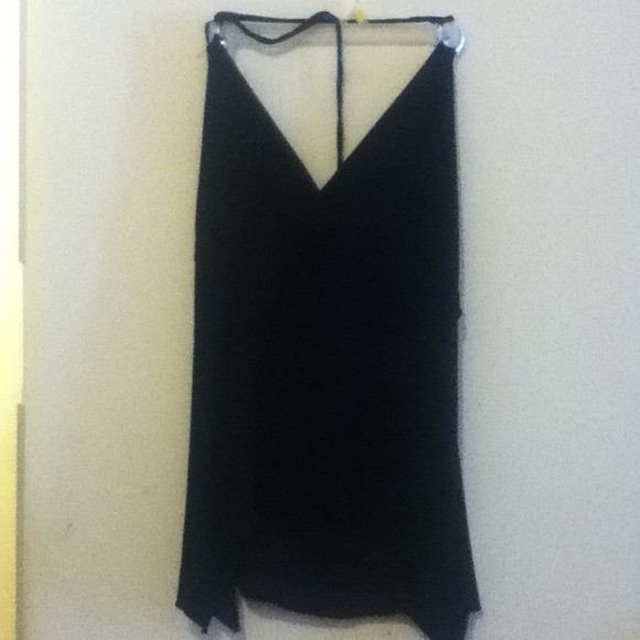 Sexy blk halter top