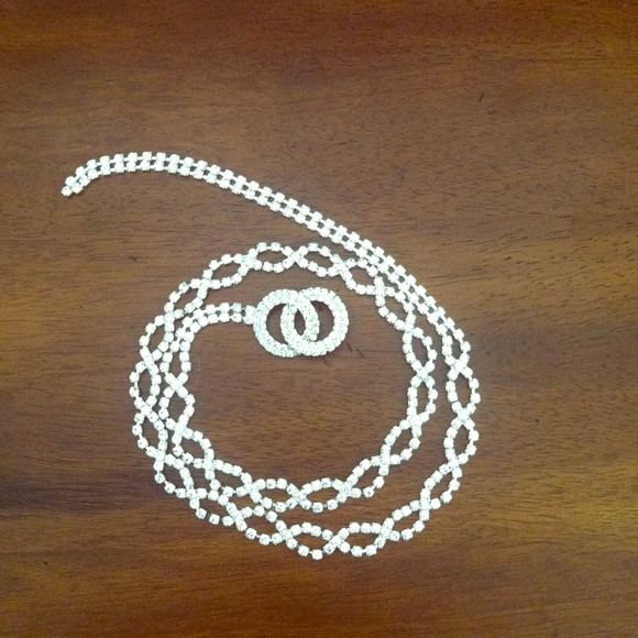 Rhinestone belt