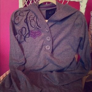 Grey FOX hoody