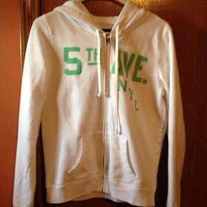 REDUCED!!!!  White hoodie
