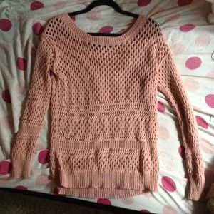 Blush pink American Eagle sweater size M
