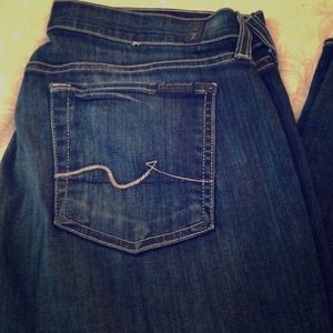 "Josefina" crop skinny boyfriend 7 for all mankind