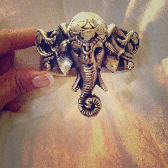 Elephant armband cuff, unique!