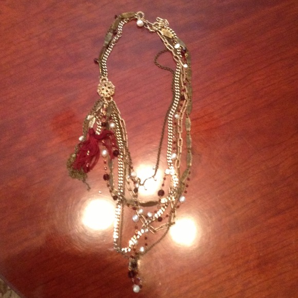 Multi strained necklace - Picture 1 of 2
