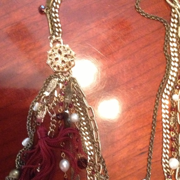 Multi strained necklace - Picture 2 of 2