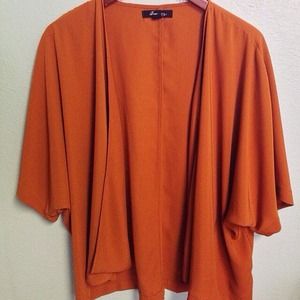 Rust kimono cover up ✋RESERVED!