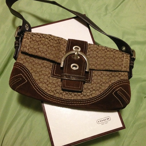 ❗REDUCED ❗💯Authentic Coach Purse - Brown.