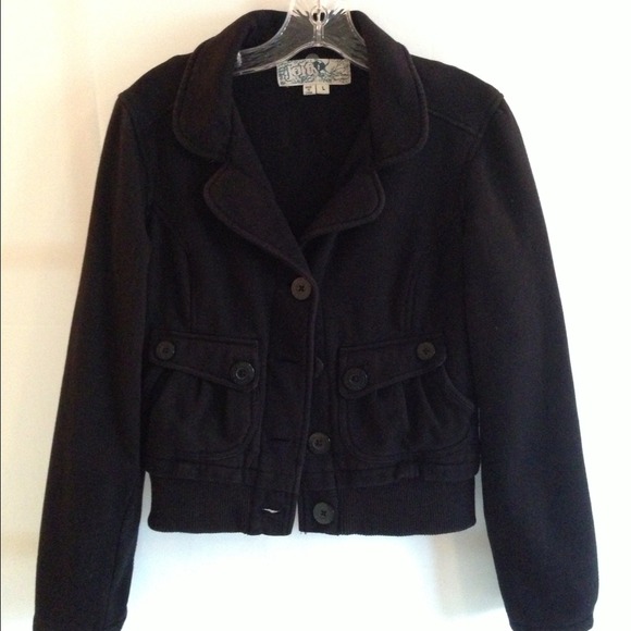 Black Cropped Jacket