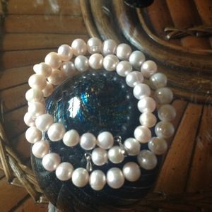 Genuine FW pearl wrap bracelet by FunPearls.com