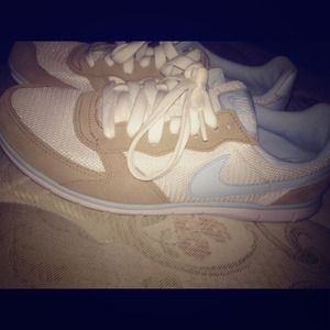 Nike running shoes barely worn.