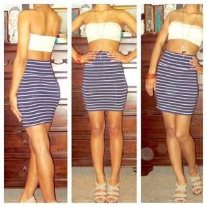 💥REDUCED💥High Waist Sailer skirt!