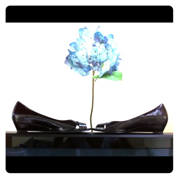Cole Haan Black Patent Leather Flats