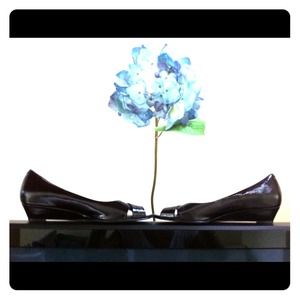 Cole Haan Black Patent Leather Flats