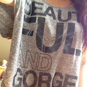 Off the shoulder shirt