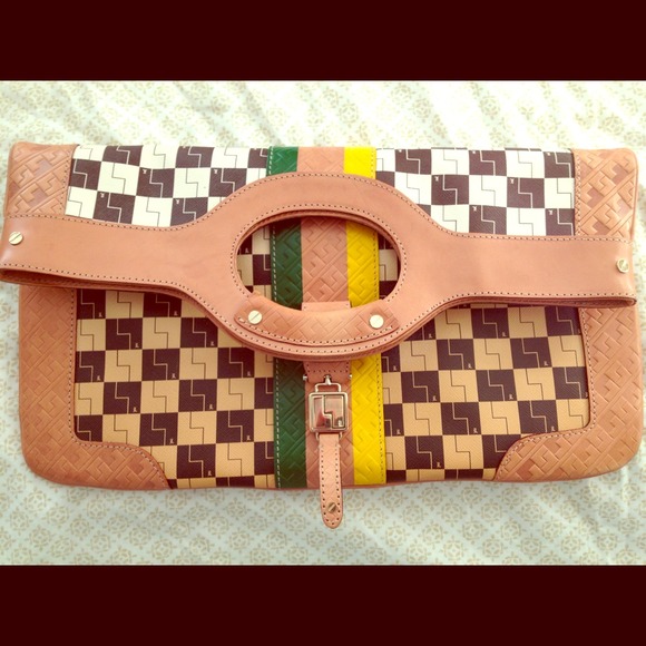 LAMB convertible clutch/tote