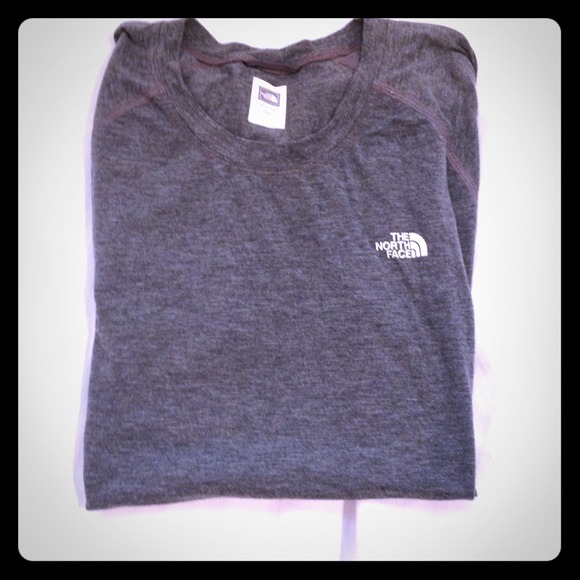 Gray The North Face top