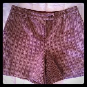 See by Chloe NWT tweed shorts purple Sz 6