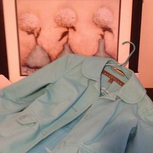 Reaction Kenneth Cole XS Blue Spring Coat