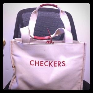 *REDUCED* Kate Spade Checkers/ tic-tack-toe Tote