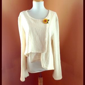 Sold  wrap sweater