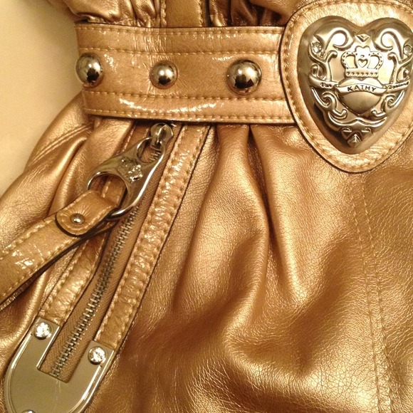 💢SOLD💢Kathy Van Zeeland Metallic Purse! - Picture 3 of 4