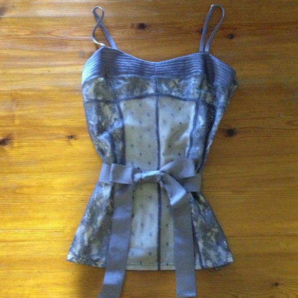 Pretty little bustier style top