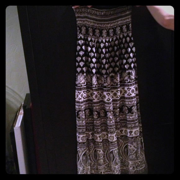 Tube top maxi dress large - Picture 1 of 2