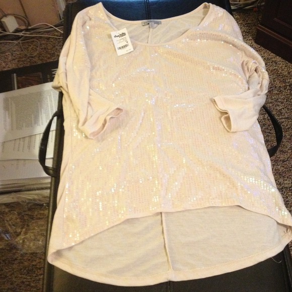 NWT sequined t-shirt